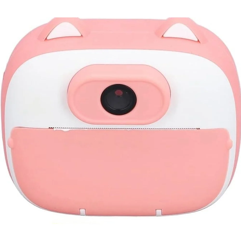 Kids Instant Print Camera, 2in Screen Dual Lens Selfie Camera